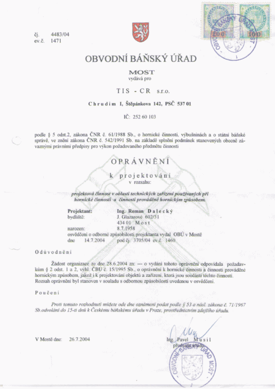 Certifikát ISO 9001:2009