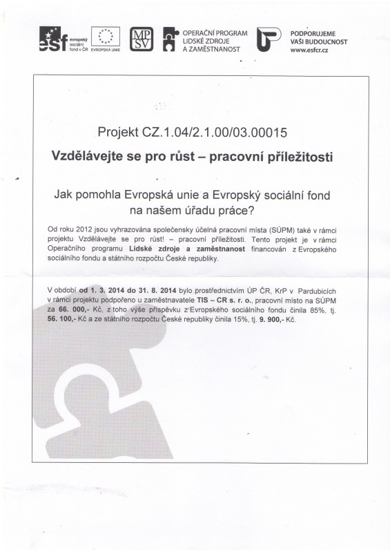 Certifikát ISO 9001:2009